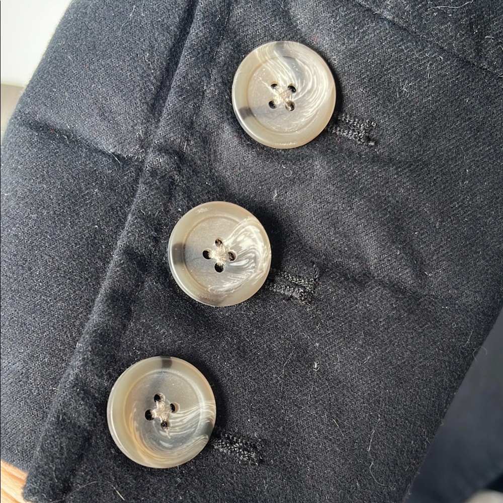 Boden Black Double-Breasted Coat - Picture 6 of 16